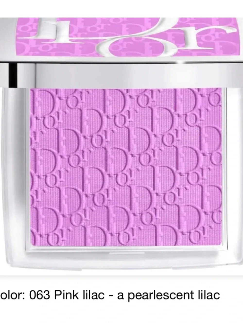 Pink lilac 063 DIOR BACKSTAGE ROSY GLOW BLUSH